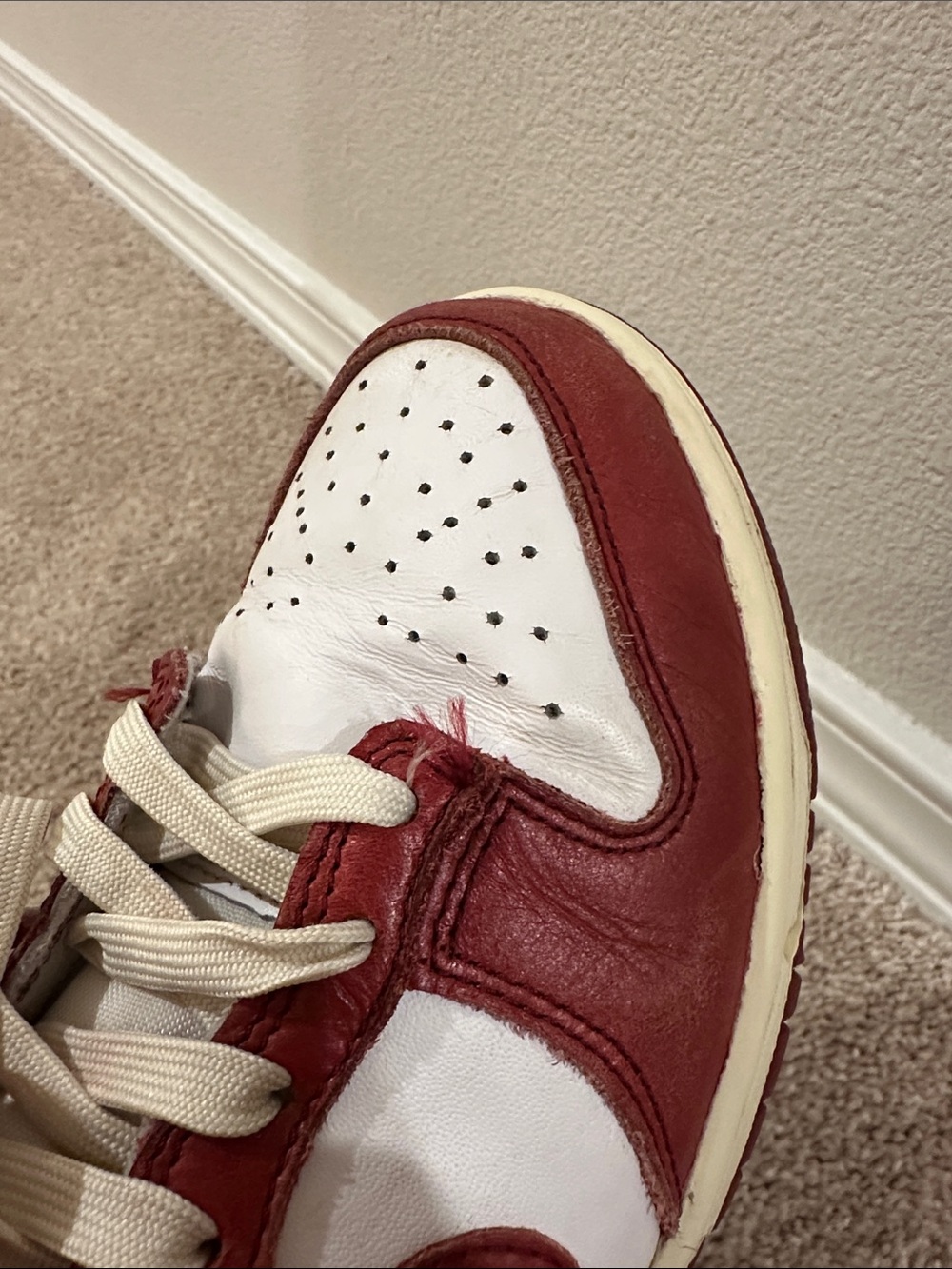 Nike Dunk Low - Maroon/White - Picture 7 of 10